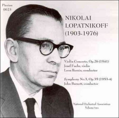 National Orchestral - Music Of Nilolai Lopatnikoff (CD)