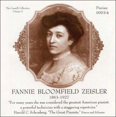 Fannie B Zeisler - Fannie Bloomfield Zeisler 1863 - 1927 (CD)