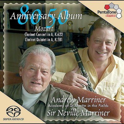 Andrew Marriner - Anniversary Album Mozart: Clarinet Con (CD)