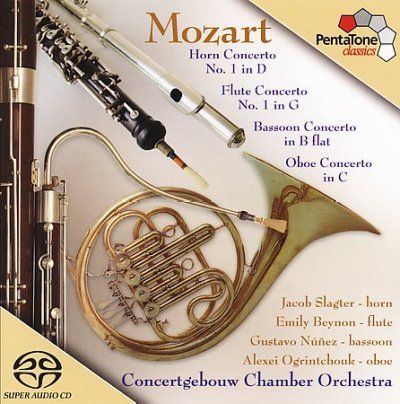 Jacob Slagter - Mozart: Wind Concertos (CD)