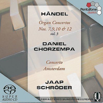 Daniel Chorzempa - Handel: Organ Concertos Nos. 7/9/10/12 (CD)