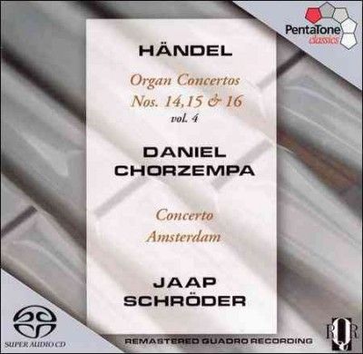 George Fride Handel - Handel: Organ Concertos Nos.14, 15 &amp; 16 (CD)
