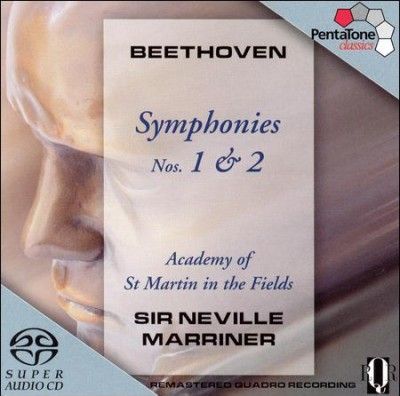 Neville Si Marriner - Beethoven: Symphonies Nos. 1 &amp; 2 (CD)