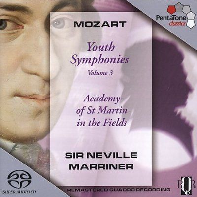 Neville Si Marriner - Mozart: Youth Symphonies Vol 1 (CD)