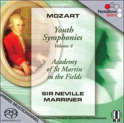 Neville Si Marriner - Mozart: Youth Symphonies Vol 4 (CD)