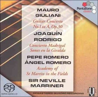 Giuliani And Rodrigo - Guitar Concertos: Angel &amp; Pepe Romero (CD)
