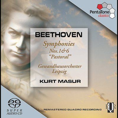 Kurt Masur - Beethoven: Syms Nos 1 &amp; 6 (CD)