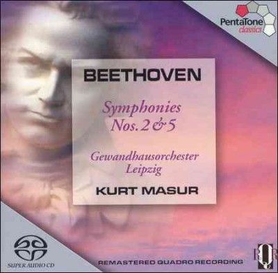 Kurt Masur - Beethoven: Syms Nos 2 &amp; 5 (CD)
