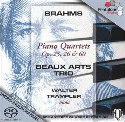 Walter Trampler - Brahms: Piano Qt No 1 In G Minor Op 25 (CD)