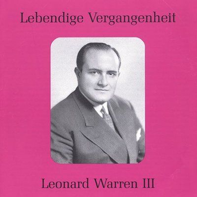 Leonard Warren Vol 3 - (Import CD)