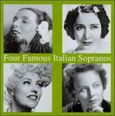 Four Famous Italian Sopranos - (Import CD)