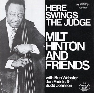 Milt Hinton - Here Swings The Judge (CD)
