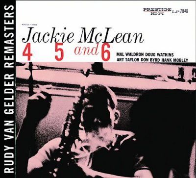 Jackie Mclean - 4 5 And 6 (CD)