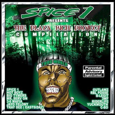 Spice 1 - Playa Rich Project (CD)