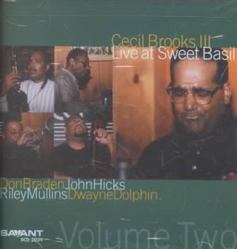 Cecil Iii Brooks - Live At Sweet Basil Vol. 2 (CD)