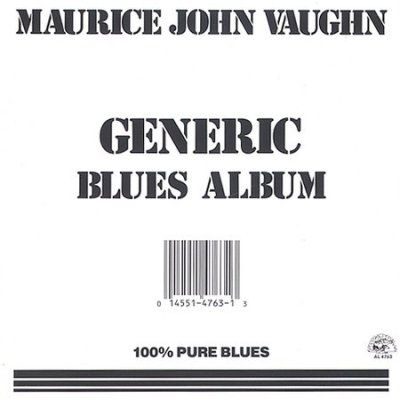 Maurice Vaughn - Generic Blues Album (CD)