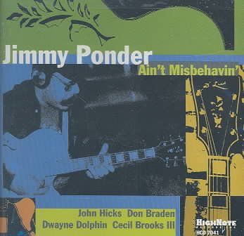 Jimmy Ponder - Ain't Misbehavin (CD)
