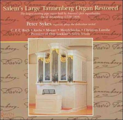 Salem's Large Tannenberg Organ Restor - (Import CD)