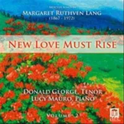 Margaret Lang - Lang: New Love Must Rise Vol 2 (CD)