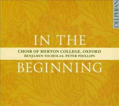 Choir Of Merton Coll - In The Beginning (CD)
