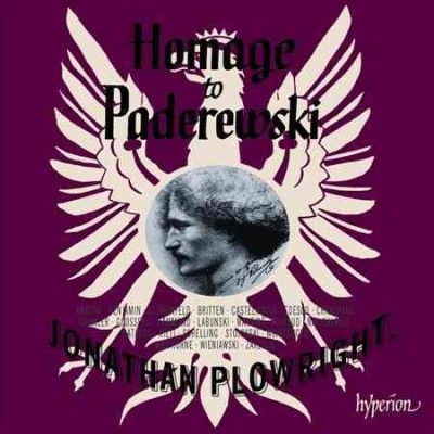 Jonathan Plowright - Homage To Paderewski (CD)