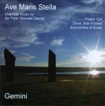Gemini - Peter Maxwell Davies: Ave Maris Stella (CD)