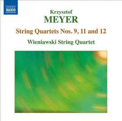 Wieniawski String Qu - Meyer: String Qts Vol 2 Nos 9 11 &amp; 12 (CD)