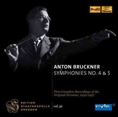 Staatskapelle Dresde - Bruckner: Symphonies No 4 &amp; 5 (CD)