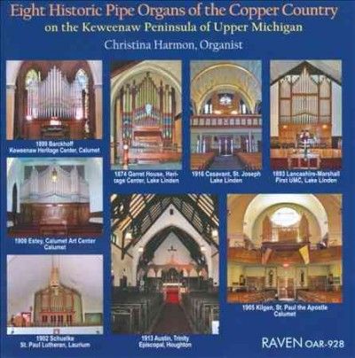 Eight Historic Pipe Organs Copper Cou - (Import CD)