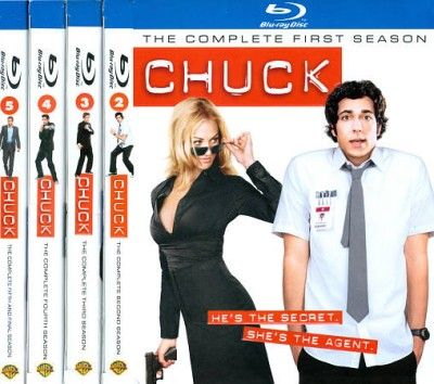 Chuck:Seasons 1-5 - (Region A Import Blu-ray Disc)