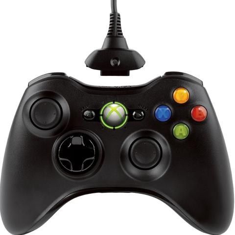 Official Xbox 360 Wireless Controller (Black) with Play and Charge Kit - Dynamic D Pad (XBox 360)