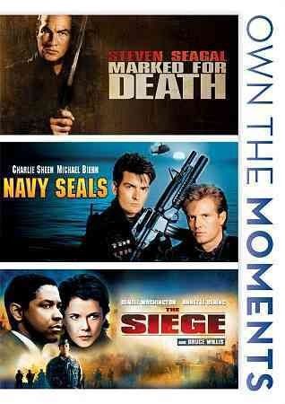 Marked for Death/Navy Seals/Siege - (Region 1 Import DVD)