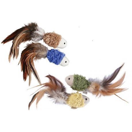 Crinkle fish shop cat toy