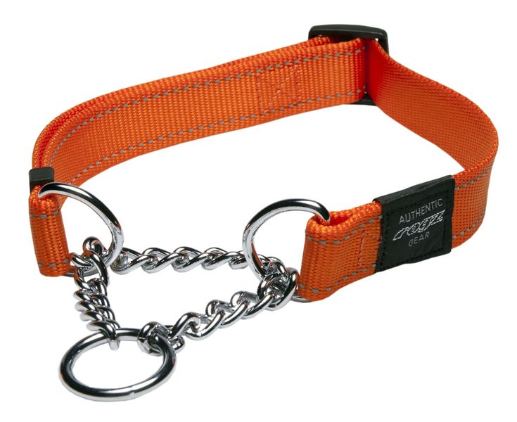 Rogz - Utility Obedience Half-Check Dog Collar