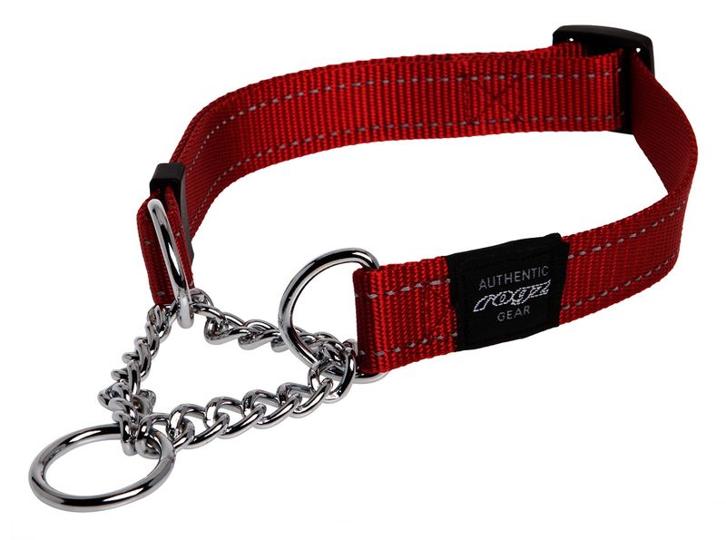 Rogz - Utility Obedience Half-Check Dog Collar