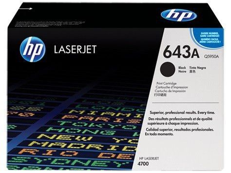 HP 643A Black LaserJet Toner Cartridge