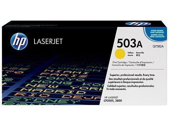 HP 503A Yellow LaserJet Toner Cartridge