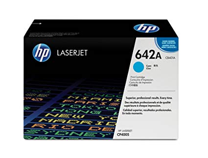 HP 642A Cyan LaserJet Toner Cartridge