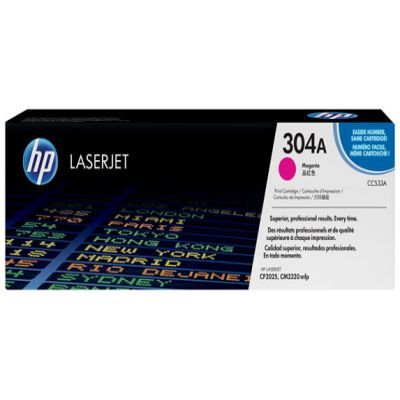 HP 304A Magenta LaserJet Toner Cartridge - CC533A