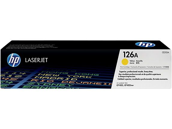 Hp 126a Yellow Print Cartridge