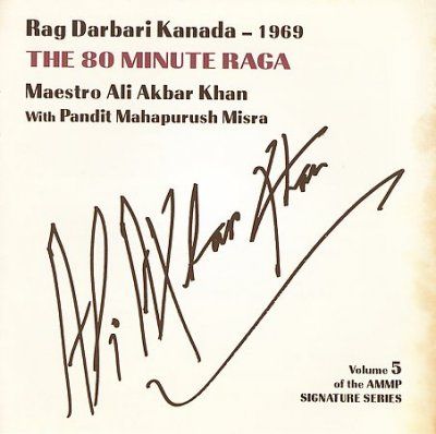 Ali Akbar Khan - Signature Series Vol 5 (rag Darbari K (CD)