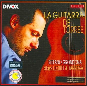 Stefano Grondona - Llobet/tarrega: La Guitara De Torres (CD)