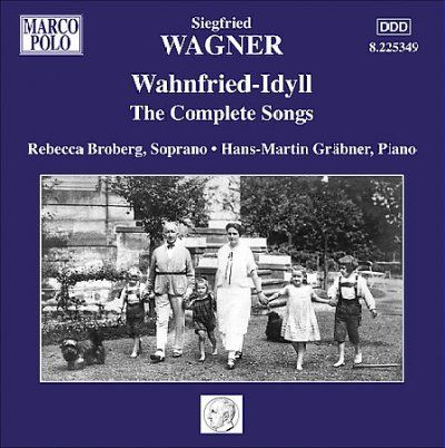 Ppp Music Theatre En - Wagner: Wahnfried Idyll Complete Songs (CD)