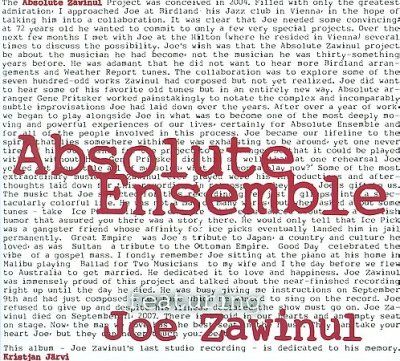 Absolute Ensemble - Absolute Zawinul (CD)