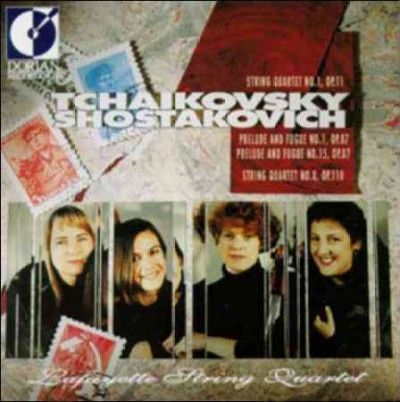 Lafayette String Qrt - Shostakovich/tchaikovsky: Qts 1 &amp; 8 (CD)