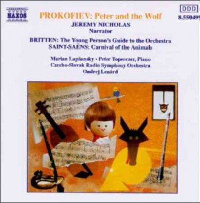 Jeremy Nicholas - Prokofiev: Peter And The Wolf (CD)