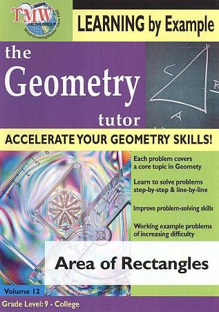 Geometry Tutor:Area of Rectangles - (Region 1 Import DVD)