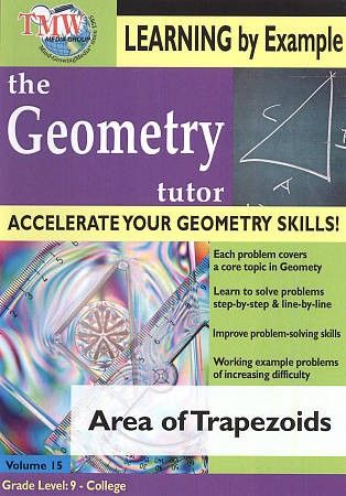 Geometry Tutor:Area of Trapezoids - (Region 1 Import DVD)