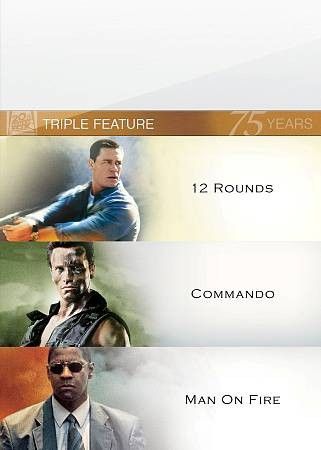 12 Rounds/Commando/Man on Fire - (Region 1 Import DVD)