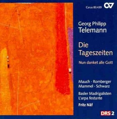 Basler Madrigalisten - Telemann: Die Tageszeiten (CD)